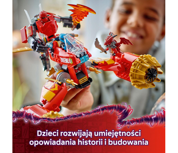 LEGO Ninjago 71830 Burzowy jeździec-mech Kaia - 1284130 - zdjęcie 8